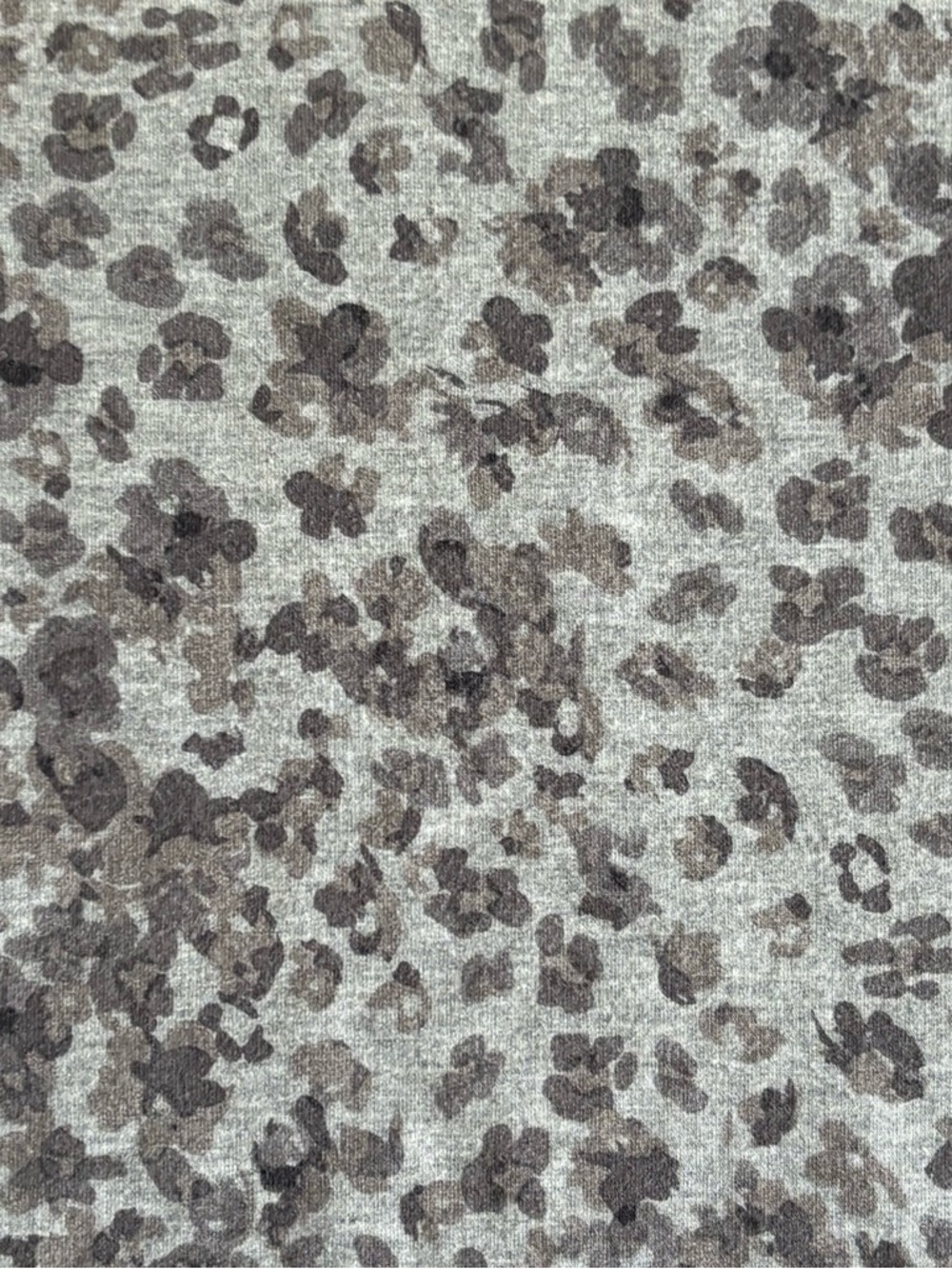 Athleta Studio to Street Splatter Sweatshirt Top Women's Size XS Gray Soft Cozy - Picture 4 of 10